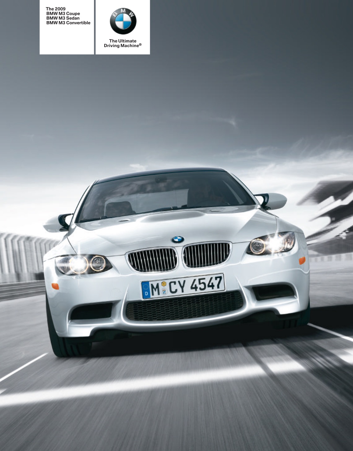 2009 BMW M3 Brochure